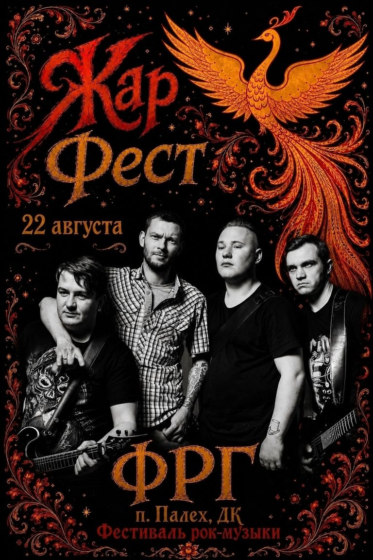 Ф.Р.Г. (Фурмановская Рок Группа) в п. Палех